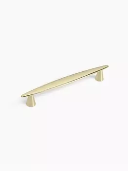 Ручка-скоба CAPPIO SUP, цинк, м/о 128 мм, цвет золото