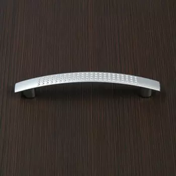 Ручка скоба ТУНДРА LIGHT РС001AL, м/о 96 мм, цвет матовый никель