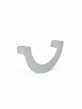 Ручка-скоба мебельная CAPPIO MOON, м/о 96 мм, цвет хром