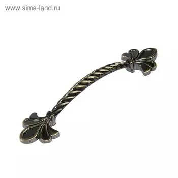 Ручка-скоба мебельная PC175AB, м/о 96 мм, цвет бронза