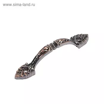 Ручка-скоба мебельная ТУНДРА PC177, м/о 105 мм, цвет медь