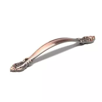 Ручка-скоба мебельная PC181, 96 мм, цвет медь