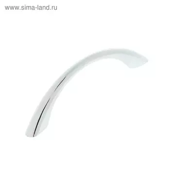 Ручка-скоба мебельная РС101, м/о 64 мм, цвет хром