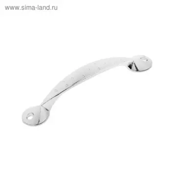 Ручка-скоба мебельная РС162CP, м/о 96 мм, цвет хром