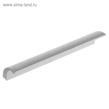 Ручка-скоба мебельная ТУНДРА РС127, м/о 96 мм, цвет матовый хром