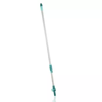 Ручка стальная для швабры Click system, телескопическая, с шарниром, 110-190 см