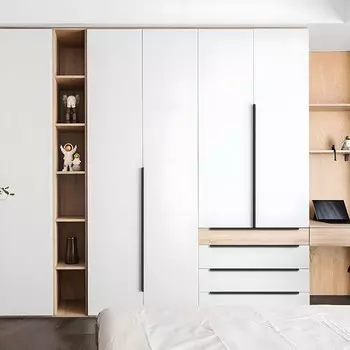 Ручка торцевая CAPPIO RT002BL, L=800 мм, м/о 768 мм, цвет черный