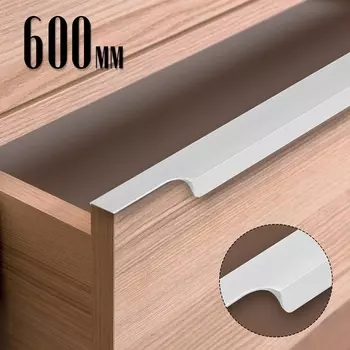 Ручка торцевая CAPPIO RP100SC, L=600 мм, цвет матовый хром