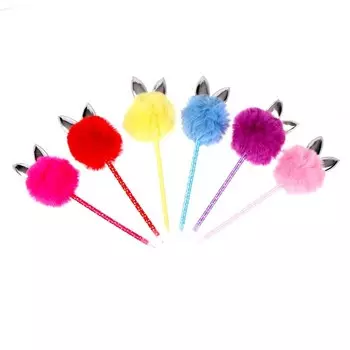 Ручка «Зайка», синие чернила, МИКС