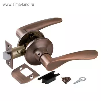 Ручка защелка Punto 6020 AC-P, без фиксатора, цвет медь