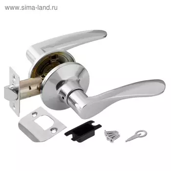 Ручка защелка Punto 6020 CP-P, без фиксатора, цвет хром