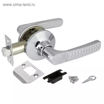 Ручка защелка Punto 6026 CP-P, без фиксатора, цвет хром