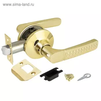 Ручка защелка Punto 6026 PB-P, без фиксатора, цвет золото