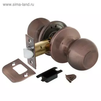 Ручка защелка Punto 6072 AC-P, без фиксатора, цвет медь