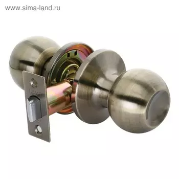 Ручка защелка RUCETTI HK-01 AB, цвет античная бронза