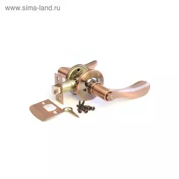 Ручка-защёлка APECS 0891-03-АС, с фиксатором, цвет медь