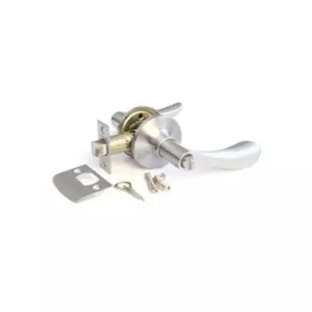 Ручка-защёлка APECS 0891-03-CRM (S), с фиксатором, цвет матовый хром