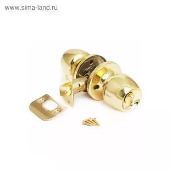 Ручка-защёлка AVERS 0598-03-G, с фиксатором, цвет золото