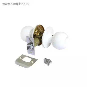 Ручка-защёлка AVERS 6072-05-W, пустая, цвет белый