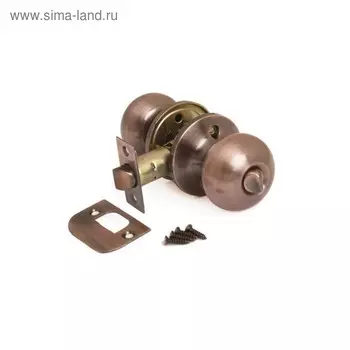 Ручка-защёлка AVERS 6082-03-AC, с фиксатором, цвет медь