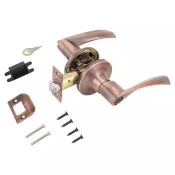 Ручка-защёлка "Стандарт" 8901 BK AC, фикс, цвет медь