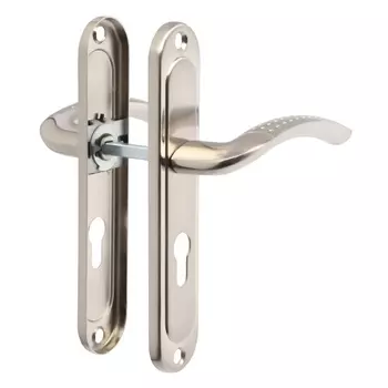 Ручки на планке LOCKLAND 003, м/о 55 мм, цвет никель