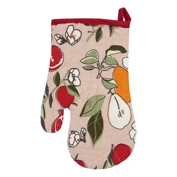 Рукавица «Фрукты», размер 18x26 см