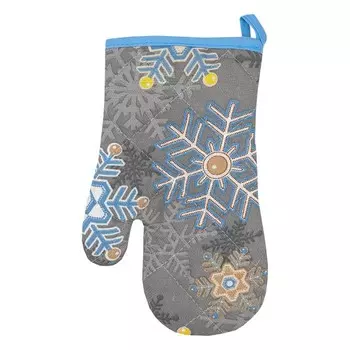 Рукавица «Снежинки», размер 18x26 см