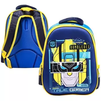 Рюкзак школьный для мальчика, 39 см 30 см 14 см «Бамблби», Трансформеры
