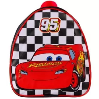 Рюкзак детский, 23х21х10 см, Тачки