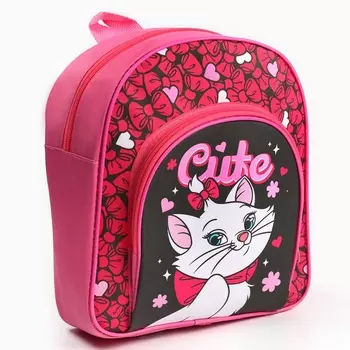 Рюкзак детский для девочки с карманом, 25249 см, Коты аристократы