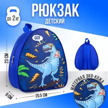 Рюкзак детский для мальчика Go! Dinosaur, 23х20,5 см