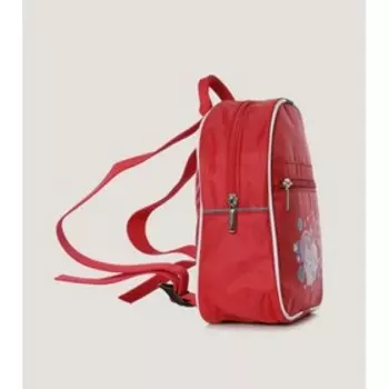 Рюкзак детский на молнии, цвет красный
