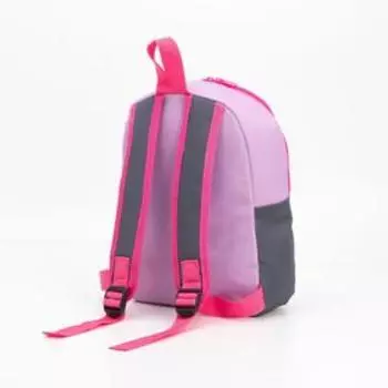 Рюкзак на молнии TEXTURA, цвет лаванда/серый