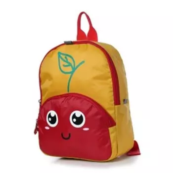Рюкзак детский, отдел на молнии, цвет жёлтый/красный 23х29х7,5см