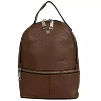 Рюкзак Emily, отдел на молнии, цвет коричневый 19х24х10см