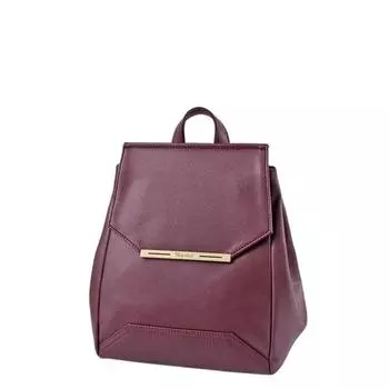 Рюкзак иск.кожа, отдел на клапане, цвет бордовый 24х12х32