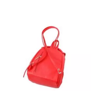 Рюкзак иск.кожа, отдел на клапане, цвет коралловый 21,5х11х29