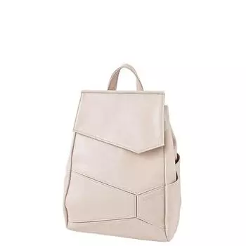 Рюкзак иск.кожа, отдел на клапане, цвет пудра 24х12х32