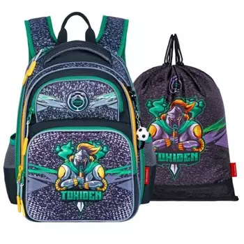 Рюкзак каркасный 39 х 29 х 17 см, Across 3, наполнение: мешок, серый ACR22-DH3-4