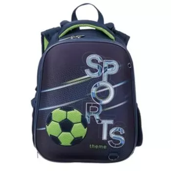 Рюкзак каркасный Hatber Ergonomic Classic SPORTS, 37 х 29 х 17, с термосумкой