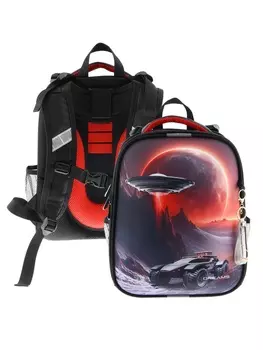 Рюкзак каркасный, школьный, 383016 см, эргономичная спинка, Stavia «Космос»