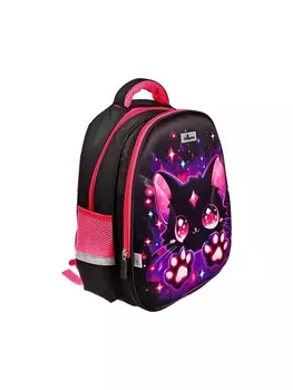 Рюкзак каркасный школьный, 39 х 30 х 14 см, Calligrata "Котик"