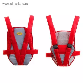 Рюкзак-кенгуру «Классик», цвет красный