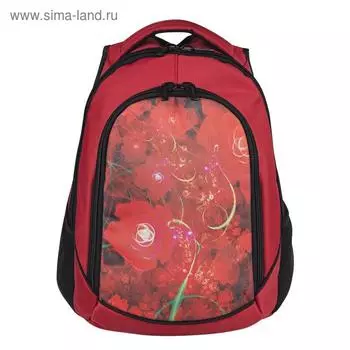 Рюкзак, красный, 360x430x140