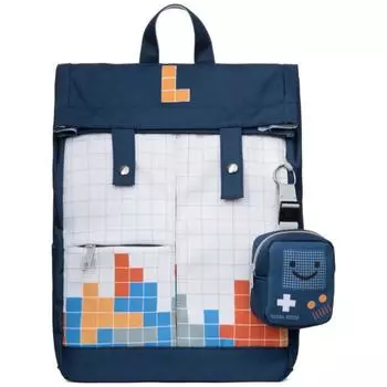 Рюкзак MAH MR20C1980B02 темно-синий/светло-серый, 14"