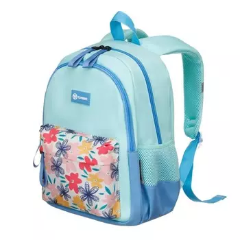 Рюкзак молодежный 35,5 х 25 х 12 см, эргономичная спинка, + мешок, TORBER CLASS X Mini, зелёный T1801-23-Grn