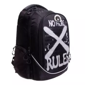 Рюкзак молодежный 44 х 28 х 23 см, эргономичная спинка, отделение для ноутбука, Grizzly 335, чёрный RU-335-2_3