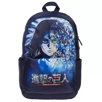 Рюкзак молодежный 45 х 32 х 15 см, эргономичная спинка, Hatber Urban "Атака Титанов", NRk_061076