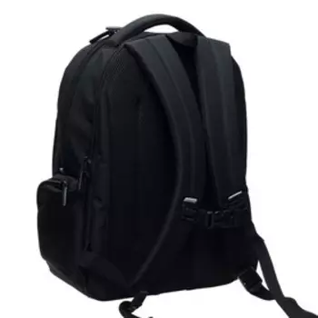 Рюкзак молодежный эргономичная спинка Grizzly, 42 х 32 х 22 см, чёрный/зелёный